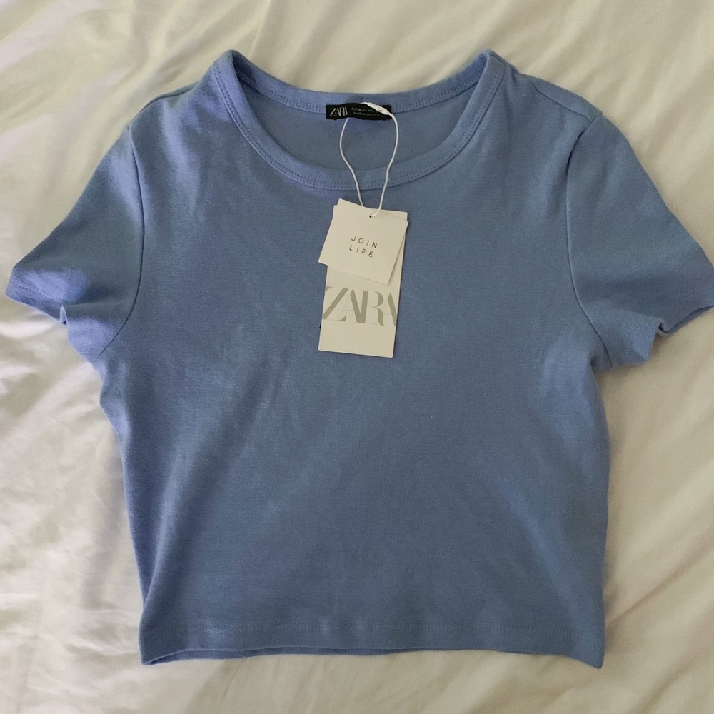 Blue Zara Top